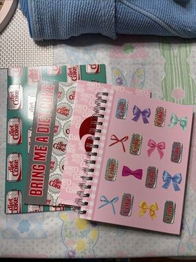 Diet Coke journals 4 piece bundle